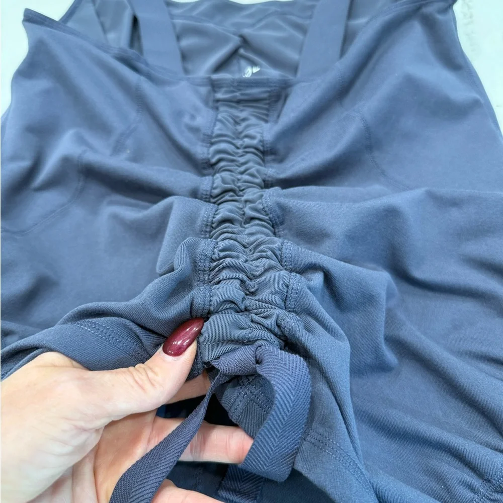 Zella Lavender Ruched Tank Top - Picture 7 of 10